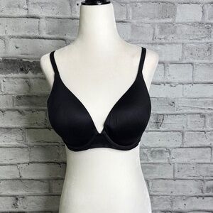 Aerie Sunnie Full Coverage Lightly Lined Black Bra